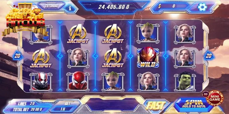 Khám phá tổng quát sảnh cược quay hũ Avengers