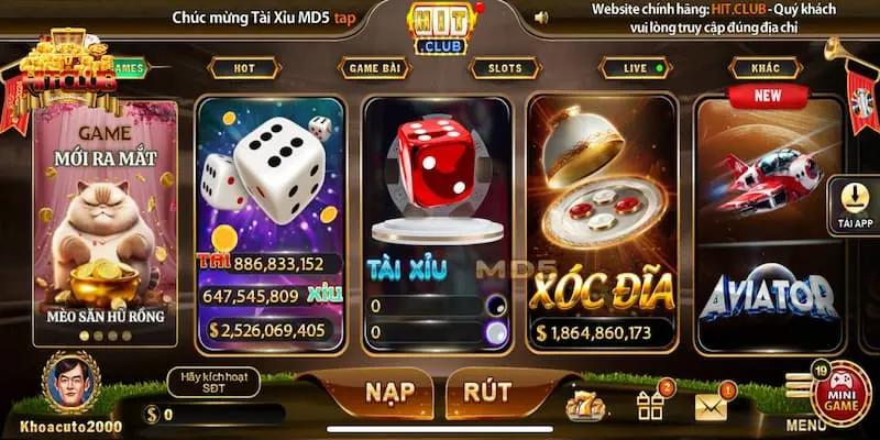 Các ưu điểm khi tải app Hitclub